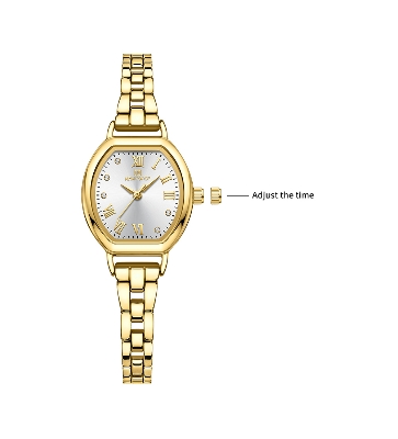 Picture of NAVIFORCE 5035 Ladies High Quality Stainless Steel Bracelet Elegant Barrel Shape Dress Watch