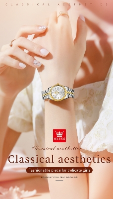 Picture of OLEVS 5520 Stainless Steel Analog Luxury Wrist Watch For Women