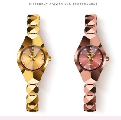 Picture of OLEVS 7007 Elegant Luxury Tungsten Steel Analoge Wrist Watch For Women