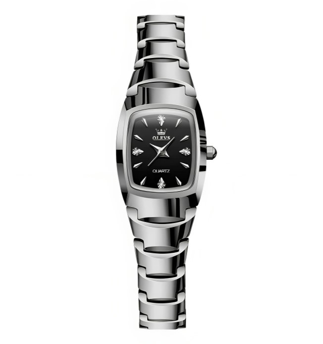 Picture of OLEVS 7006 Elegant Luxury Tungsten Steel Strap Analoge Wrist Watch For Women