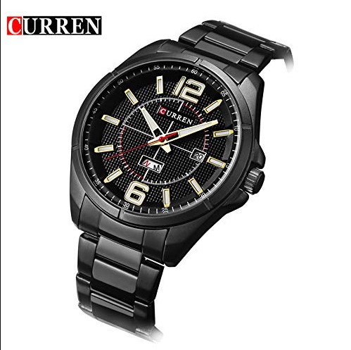 Picture of CURREN 8271 Stainless Steel Casual Watch for Men-Black & Golden