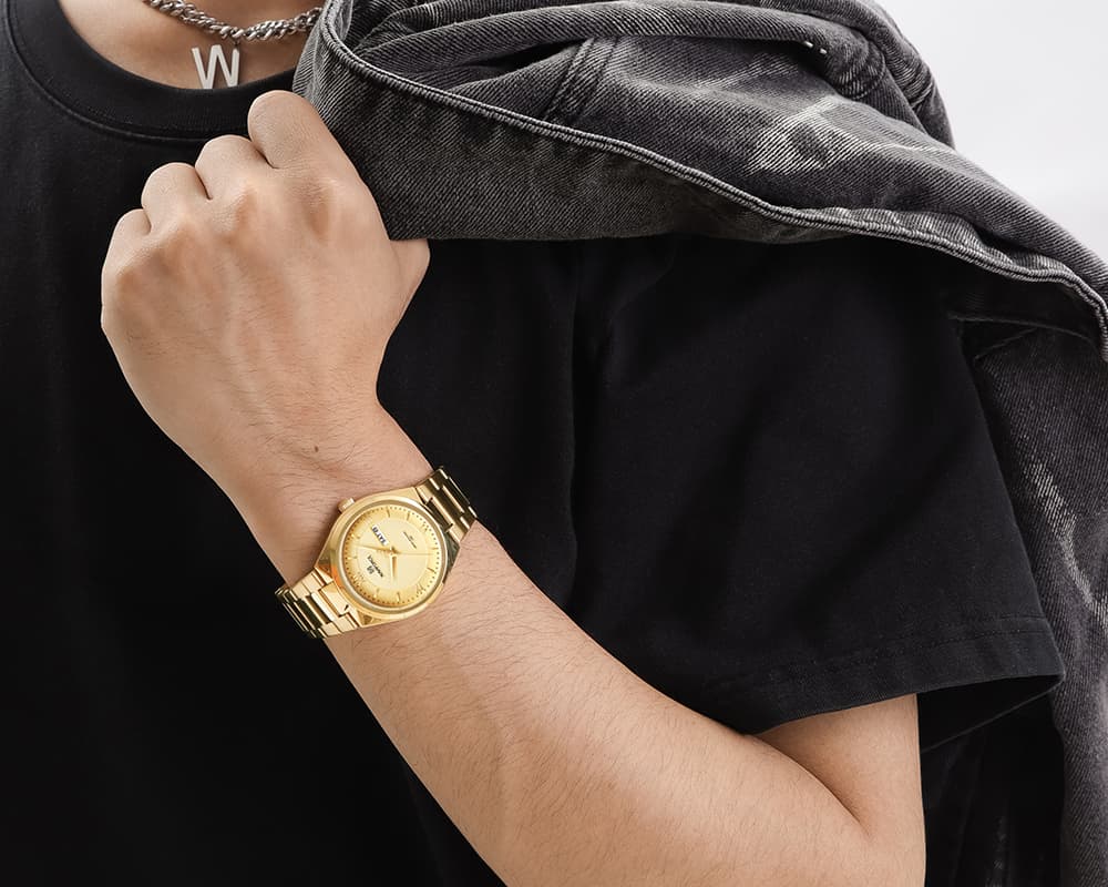 Picture of NAVIFORCE NF8030 Original Fashion Business Date Quartz Waterproof Military Stainless Steel Men’s Watch