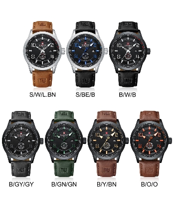 Picture of NAVIFORCE NF9229 Youth Retro Fashion Men’s Watch Trend Waterproof Sports Luminous Quartz Movement Commuter Wristwatch