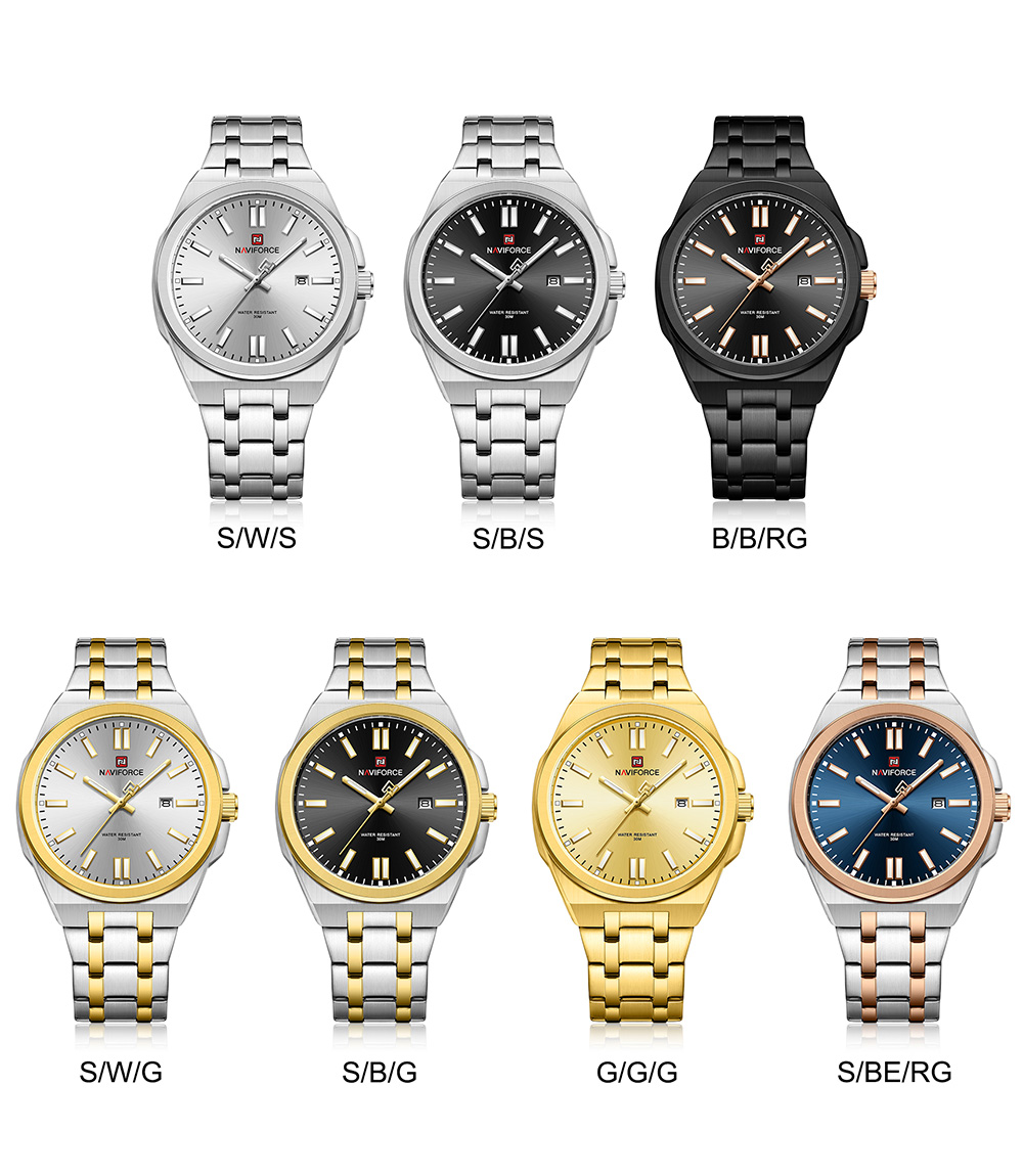 Picture of NAVIFORCE NF9226 Men’s Watch Simple Fashion Business Large Dial Luminous Waterproof High-quality Quartz Watch