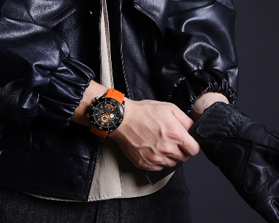 Picture of NAVIFORCE NF8038 Trendy Waterproof Sports Teenager Multi-function Chronograph Silicone Strap Men’s Watch