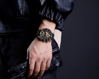 Picture of NAVIFORCE NF8038 Trendy Waterproof Sports Teenager Multi-function Chronograph Silicone Strap Men’s Watch