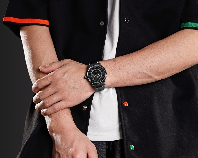 Picture of NAVIFORCE NF8044 Luminous Waterproof 3D Fun Dial Trendy Stainless Steel Strap Quartz Men’s Watch