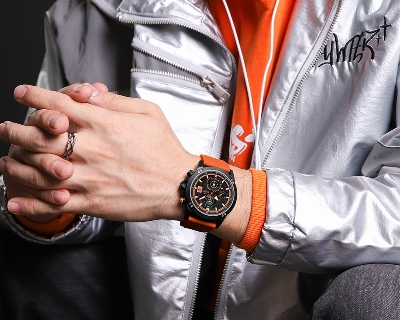 Picture of NAVIFORCE NF8033 Men’s Watch Youth Student Sports Trend Night Light Waterproof Silicone Strap Quartz Watch