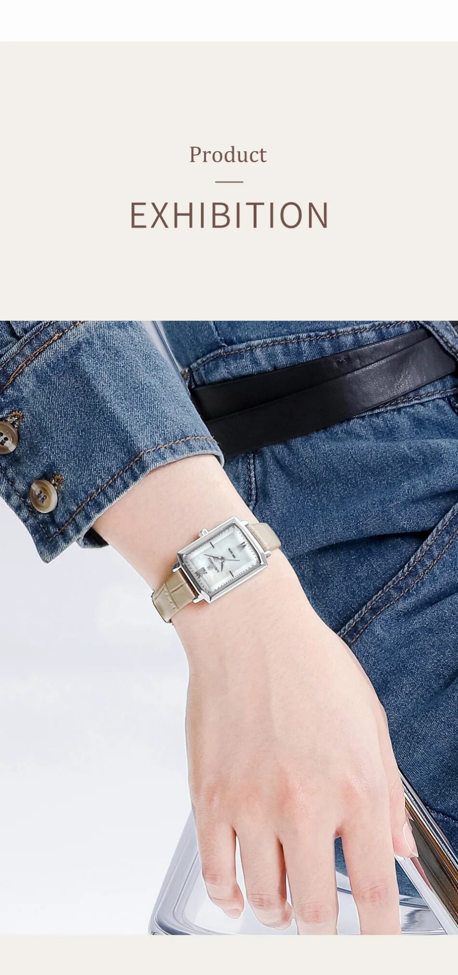 Picture of NAVIFORCE NF5039 New Elegant Wild Women's Wrist Watch Trend Casual Ladies Bracelet Shock Resistant Creative Square Case Female Watches