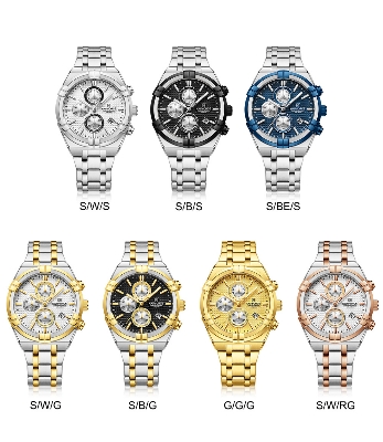 Picture of NAVIFORCE NF8042 Multi-function Chronograph Watch Fashion Waterproof Luxury Gift Luminous Men’s Watch