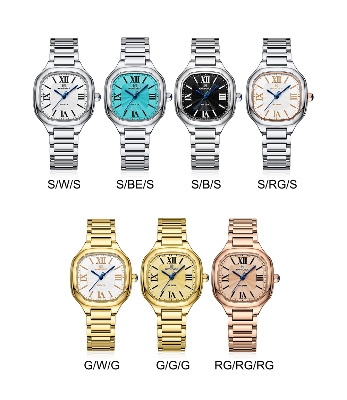 Picture of NAVIFORCE NF5042 Elegant Commuter Ladies’ Waterproof Stainless Steel Watch with Gift for Girls Quartz Wrist Watch