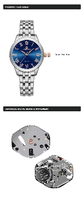 Picture of NAVIFORCE NF5032 Watches For Ladies Casual Wild Stainless Steel Band Women Bracelet 30M Water Resistant Sports Female Wrist Watch