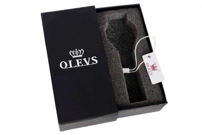Picture of Olevs 9966G Silver Stainless Steel Analog Wrist Watch For Men - Silver