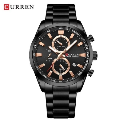 Picture of Curren C8445S Quartz Stainless Steel Men’s Watch –Black