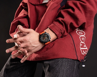 Picture of NAVIFORCE NF9221 Men’s Fashionable and Dynamic Watch with TPU Strap Luminous Waterproof Multi-function Date Display Dual Quartz Movement