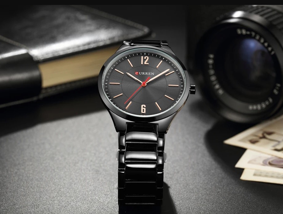 Picture of CURREN C8280G Stainless Steel Analog Wtach For Men - Black