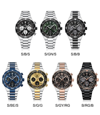 Picture of NAVIFORCE NF8049S Men’s Trendy Watches with Multifunctional Dial Luminous Waterproof High-Quality Quartz Watch