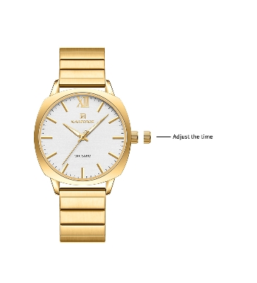 Picture of NAVIFORCE NF5044 Simple Square Women’s Watch Waterproof Luminous Casual Quartz Watch