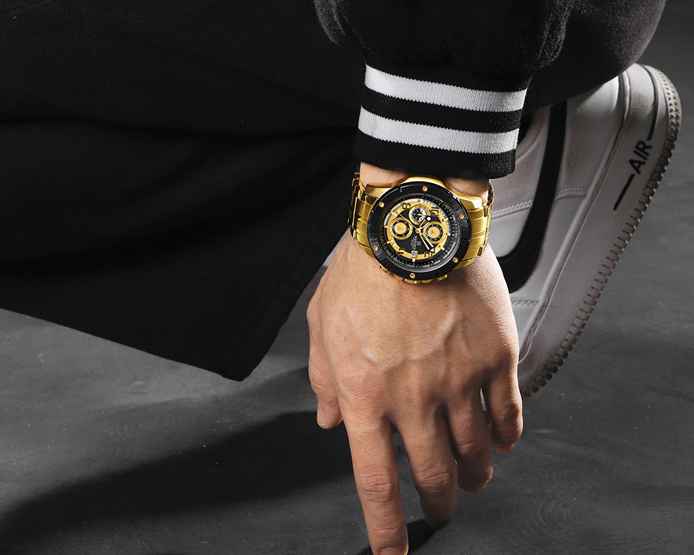 Picture of NAVIFORCE NF8056 Stylish and Trendy Men’s Watch Waterproof Luminous Multi-Functional Quartz Watch for Men