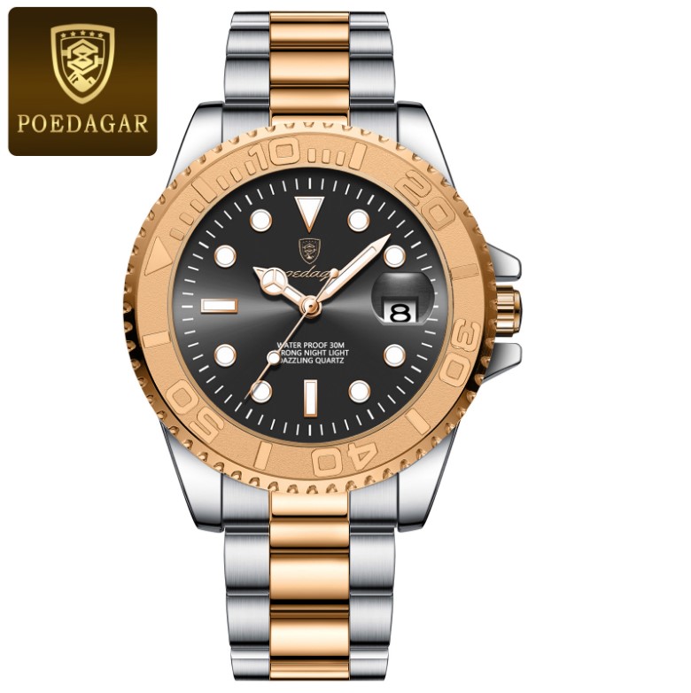 Picture of Poedagar PO680M Stainless Steel Chronograph Wrist Watch For Men