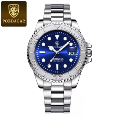 Picture of Poedagar PO680M Stainless Steel Chronograph Wrist Watch For Men