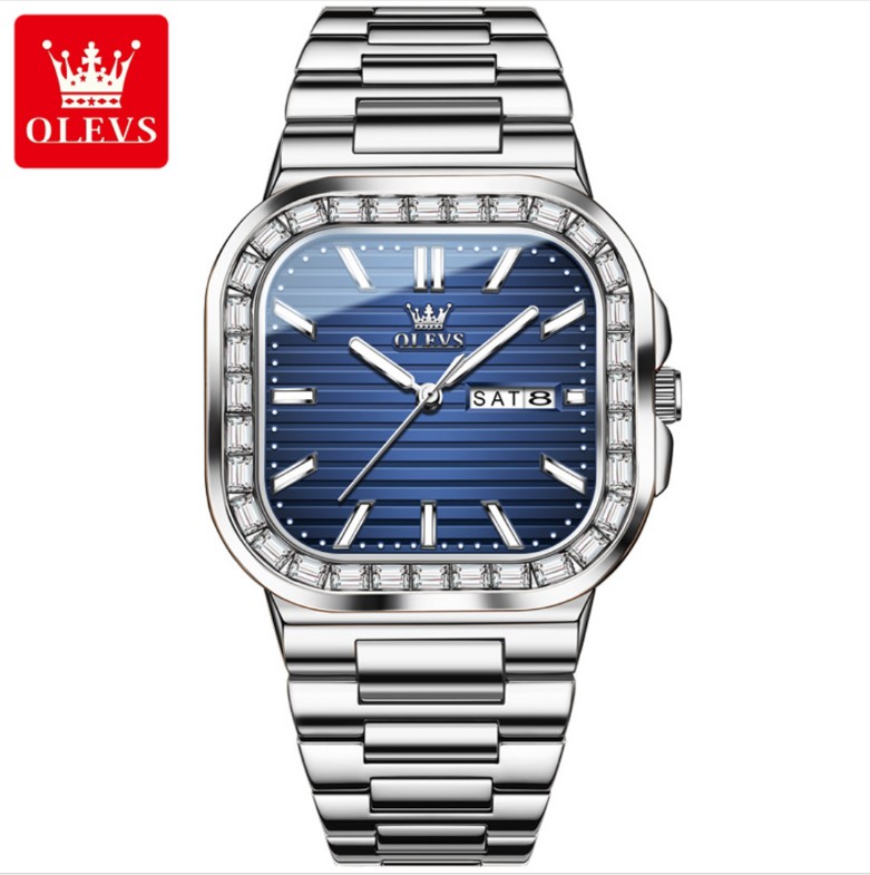 Picture of Olevs 9966M Stainless Steel Analog Wrist Watch For Men