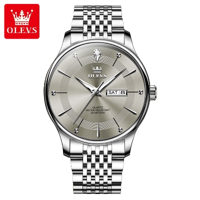 Picture of Olevs 9908M Stainless Steel Analog Wrist Watch For Men