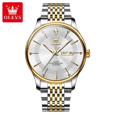 Picture of Olevs 9908M Stainless Steel Analog Wrist Watch For Men