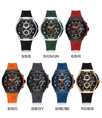 Picture of NAVIFORCE NF8051T Trendy Fashion Men’s Watch Multifunction Quartz Chronograph Luminous Waterproof Cool Sports Student Watch