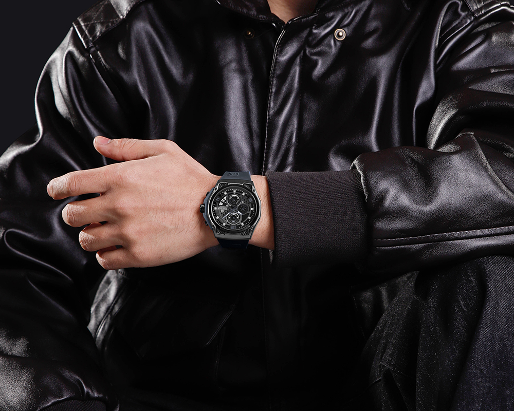 Picture of NAVIFORCE NF8051T Trendy Fashion Men’s Watch Multifunction Quartz Chronograph Luminous Waterproof Cool Sports Student Watch