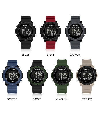 Picture of NAVIFORCE NF7110 5ATM Waterproof Trendy Watch With Silicone Strap And LED Luminous Sports Design For Both Men And Women