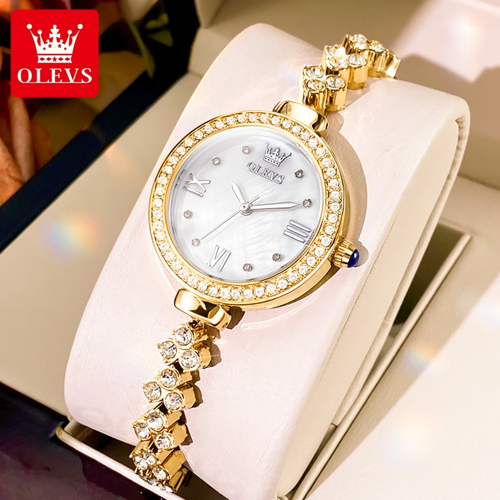 Picture of Olevs 9903L Stainless Steel Analog Wrist Watch For Women