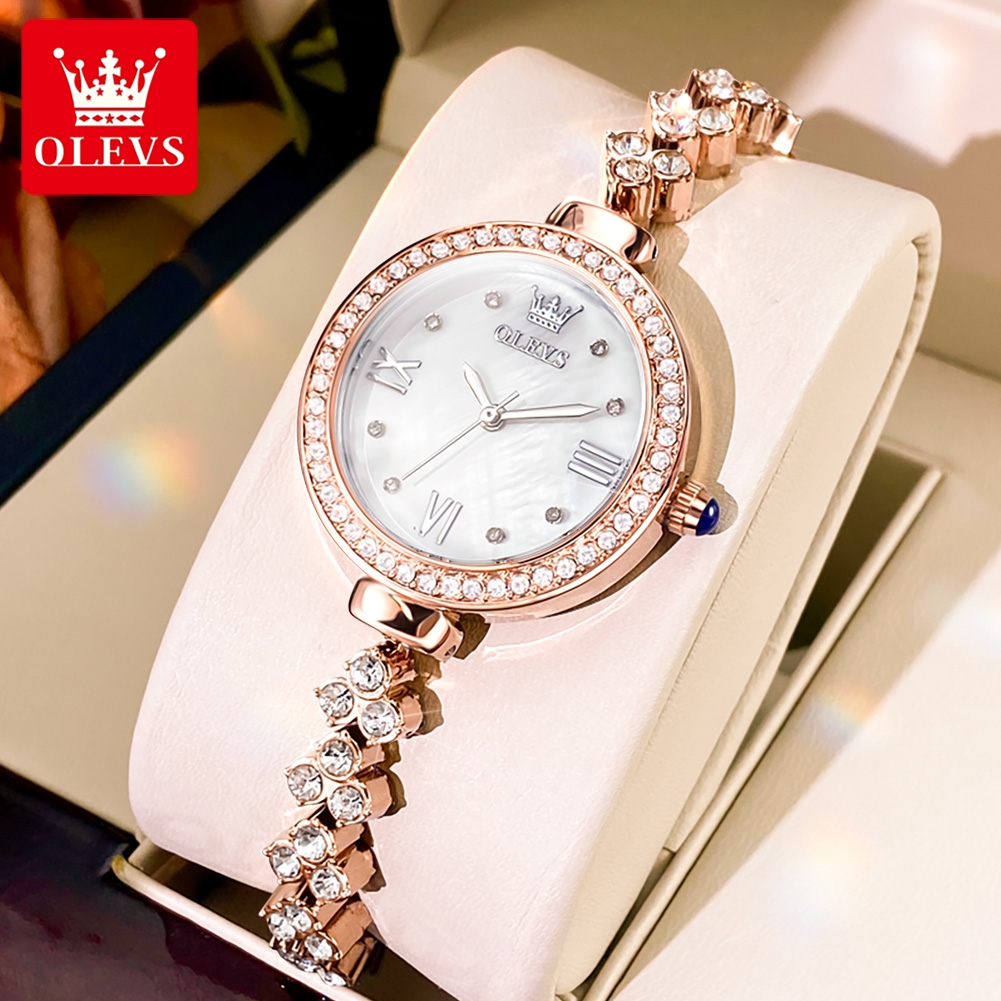 Picture of Olevs 9903L Stainless Steel Analog Wrist Watch For Women