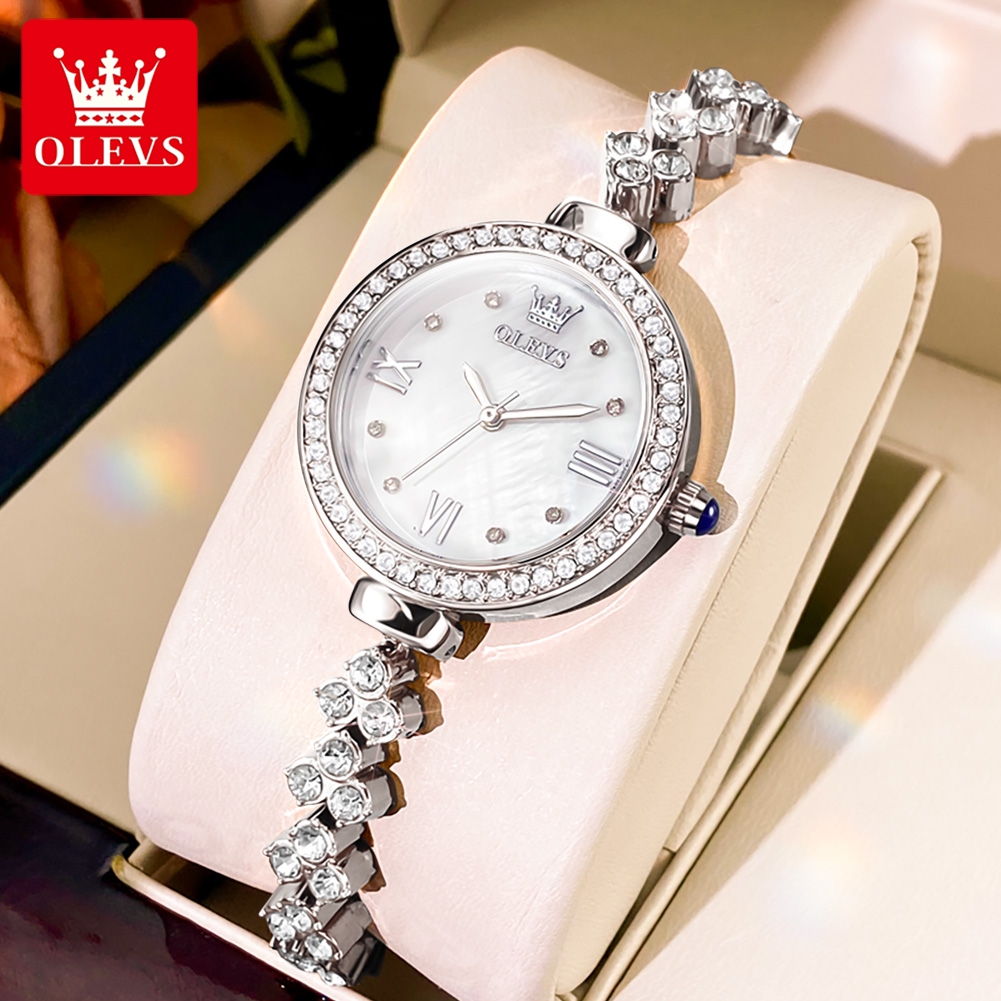 Picture of Olevs 9903L Stainless Steel Analog Wrist Watch For Women
