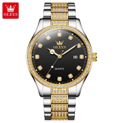 Picture of Olevs 9905M Stainless Steel Analoge Wrist Watch For Men