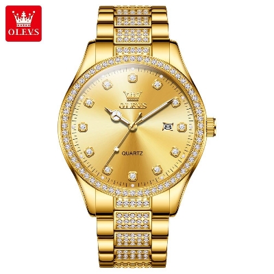 Picture of Olevs 9905M Stainless Steel Analoge Wrist Watch For Men