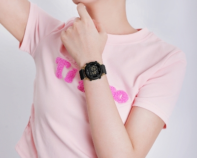 Picture of NAVIFORCE NF7108 Fashion Design Digital Silicone Strap 5ATM Sport Gift Wristwatch For Youth