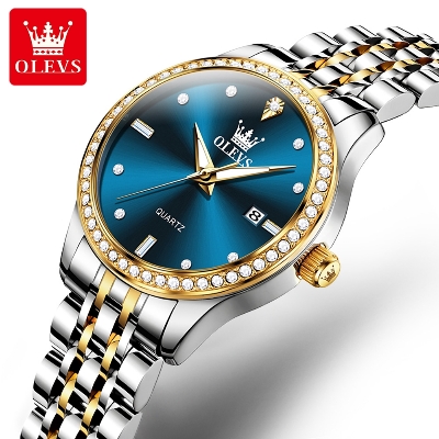 Picture of Olevs 3625W Stainless Steel Analog Wrist Watch For Women