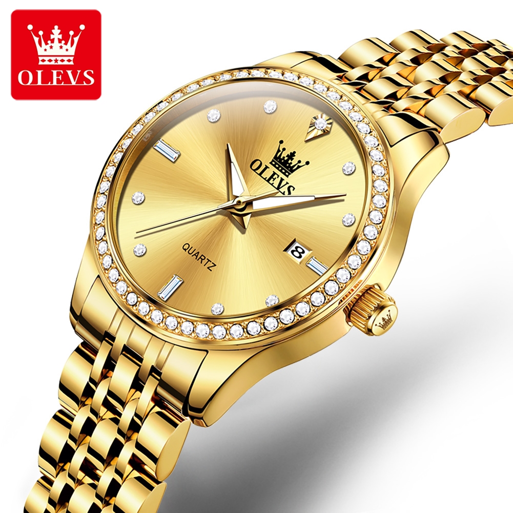 Picture of Olevs 3625W Stainless Steel Analog Wrist Watch For Women