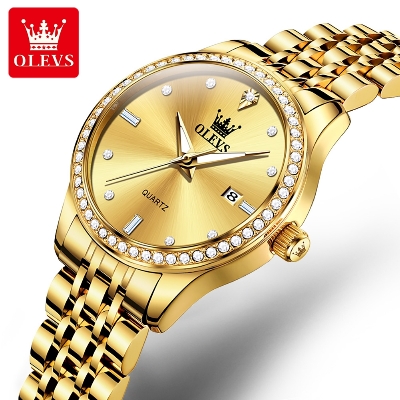 Picture of Olevs 3625W Stainless Steel Analog Wrist Watch For Women