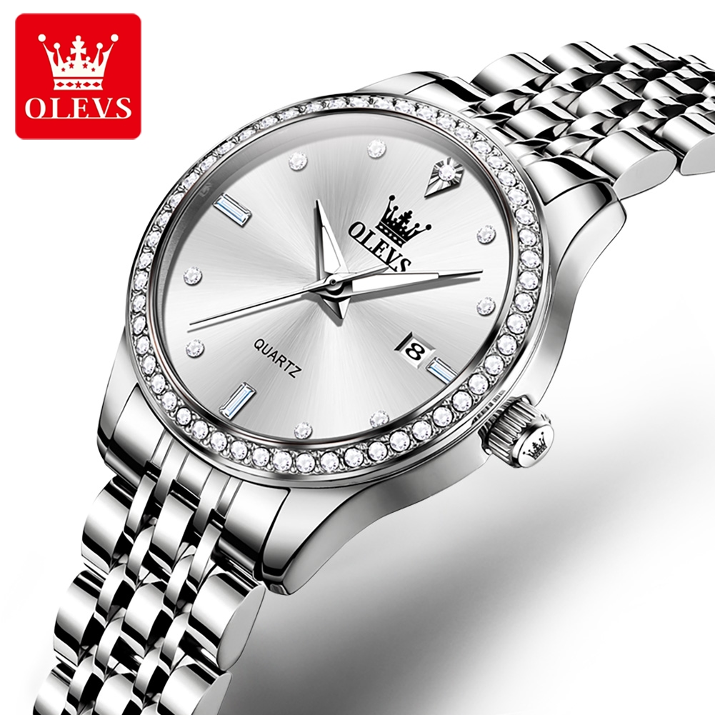 Picture of Olevs 3625W Stainless Steel Analog Wrist Watch For Women