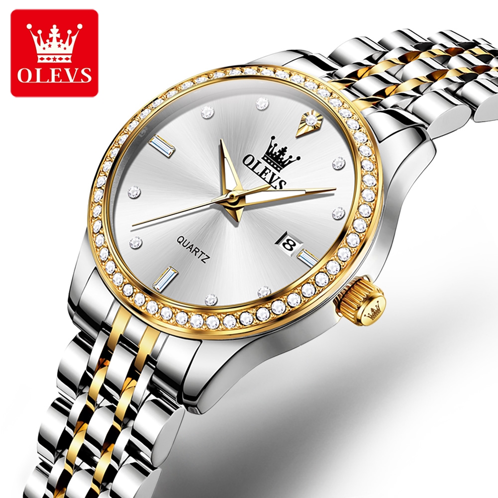 Picture of Olevs 3625W Stainless Steel Analog Wrist Watch For Women