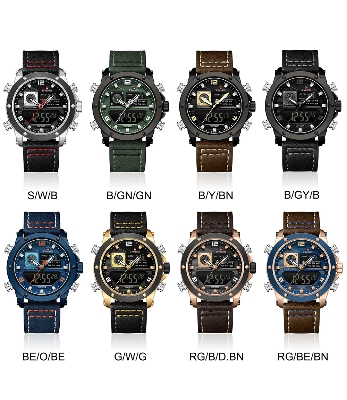 Picture of NAVIFORCE NF9236 Japanese Movement Military Style Men’s Watch With Water Resistance And Luminous Outdoor Sports Features