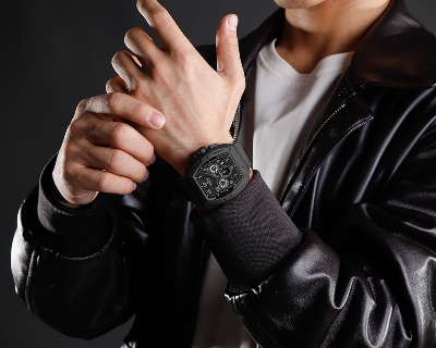 Picture of NAVIFORCE NF8053 Brand Watch for Men Chronograph Genuine Leather Fashion Waterproof Quartz