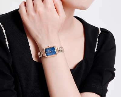 Picture of NAVIFORCE NF5050 Stylish Rectangular Women’s Watch with Japanese Quartz Movement Waterproof and Stainless Steel Strap