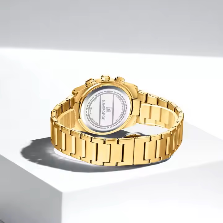 Picture of NAVIFORCE NF8048 Classic Business Timeless Chronograph Stainless Steel Strap Men Watches