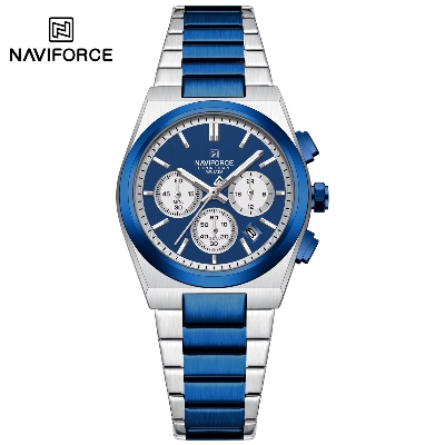 Picture of NAVIFORCE NF8048 Classic Stylish Timeless Love Standard Chronograph Stainless Steel Strap Women Watches
