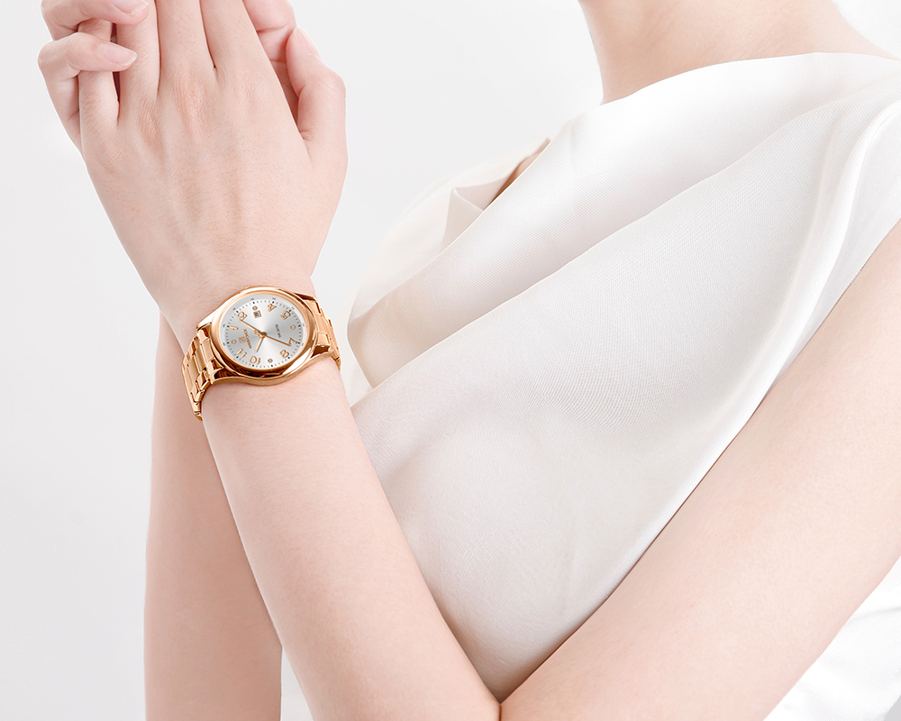 Picture of NAVIFORCE NF5059 Japanese Quartz Movement Women’s Elegant Watch Stainless Steel Band 3ATM Waterproof Luxury Wristwatch