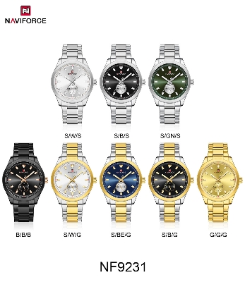 Picture of NAVIFORCE NF9231 Men’s Minimalist Business Watch with Japanese Quartz Movement Luminous Waterproof Multifunctional Dial
