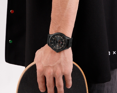 Picture of NAVIFORCE NF9248 Sports Watch Japanese Quartz Movement Waterproof Silicone Strap Date Display